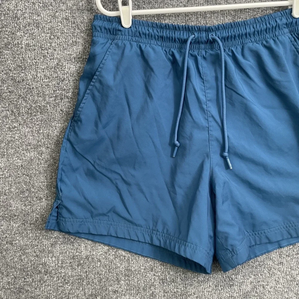 Jordan Essentials Woven Shorts Mens Sz XL Blue Poolside FQ4562 Mesh Lined